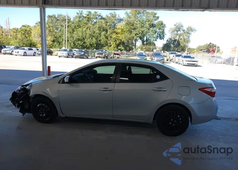 2014 Toyota Corolla Le z USA, uszkodzony, nr VIN 2T1BURHE7EC033575